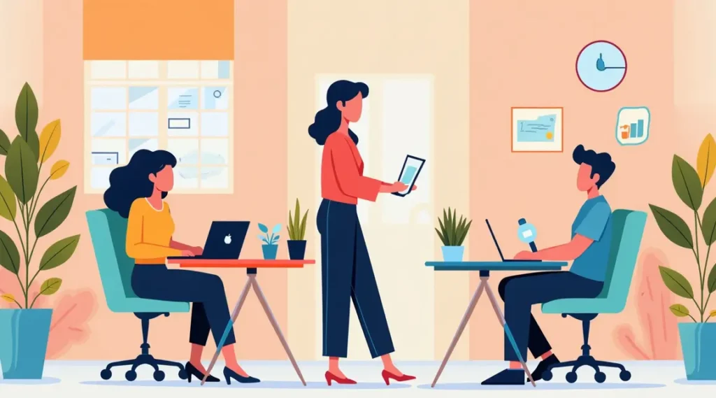 ilustração sobre desigualdade salarial feminina