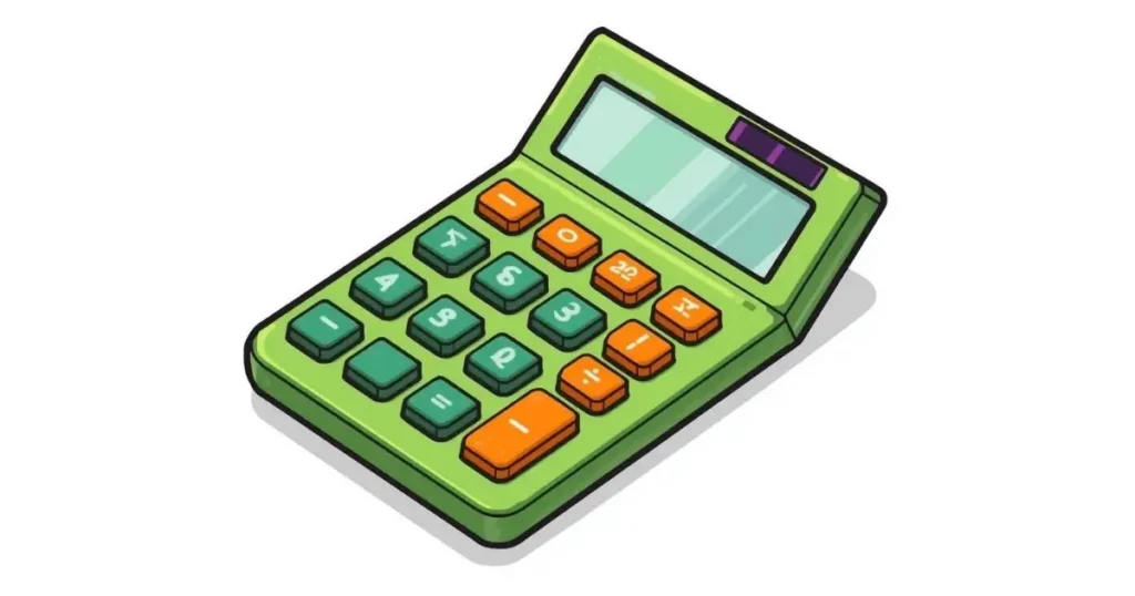 imagem de calculadora quanto preciso poupar