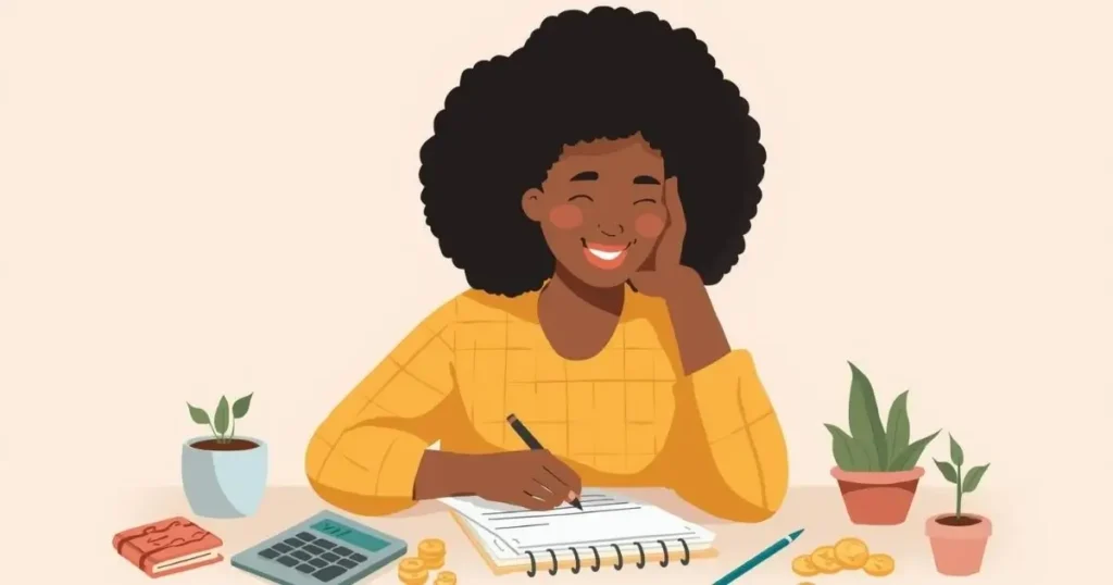 ilustração do guia completo de educação financeira para iniciantes